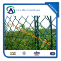Clôture de construction temporaire / Panneaux de clôture / Clôture de maillon de chaîne de construction